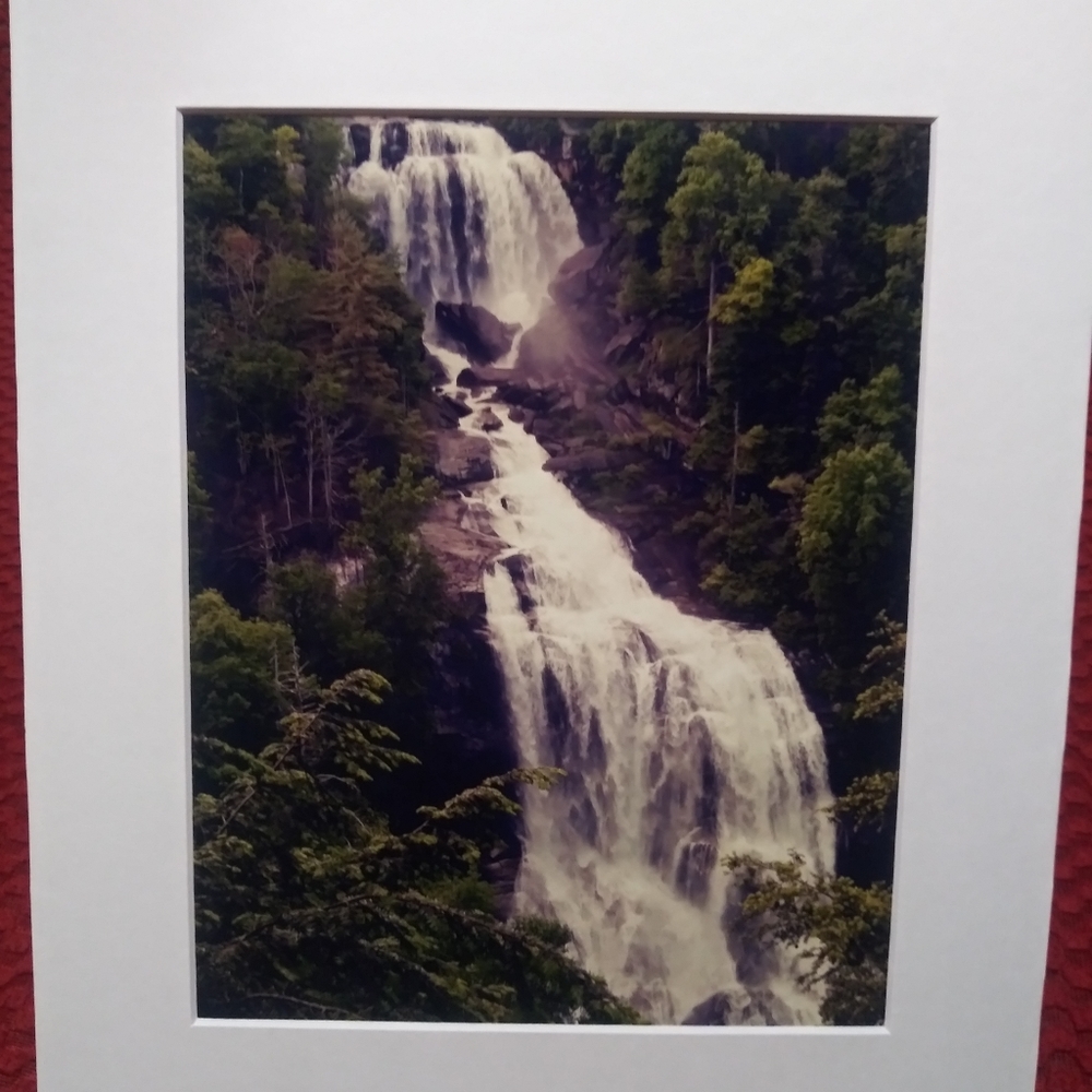 Beautiful Upper White Water Falls, NC